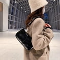 thumbnail image 6 of Moontgen Women Crossbody Sling Bag Studded Decor Casual Tote Dating Purse (Black), 6 of 9