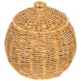 thumbnail image 4 of LEEYNEER Basket with Lid Wicker Baskets for Storage Office Large Capacity, 4 of 8