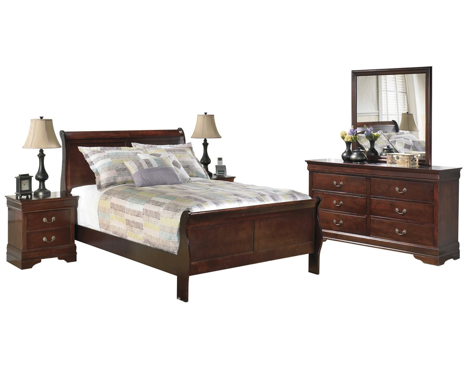 Ashley Furniture Alisdair 5 Pc Bedroom Set E King Sleigh Bed 2