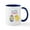 White/Navy Inside, variant on CafePress - My First Easter Mugs - 11 oz Ceramic Mug - Novelty Coffee Tea Cup