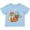 AE-Light Blue, variant on Easter Cute Snake with Basket and Bunny Ears Boys or Girls Toddler T-Shirt