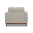 thumbnail image 3 of Better Homes & Gardens Springwood Wood Frame Accent Chair, Cream Linen, 3 of 10