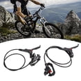 thumbnail image 4 of Frenos De Disco Hidráulicos, Frenos De Disco Hidráulicos Delanteros Y Traseros Potentes De Metal Unidad De Pistón Doble Flexible Para Bicicleta De Montaña Higoodz Otros, 4 of 8