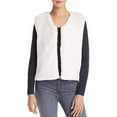 thumbnail image 3 of Echo Women’s Faux-Fur Plush Vests, White, Large / X-Large, 3 of 3