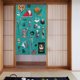 thumbnail image 1 of Cortinas opacas para decoración del hogar de niñas y niños, cortinas térmicas con ojales de animación de Pesadilla antes de Navidad, cortinas opacas para dormitorio y sala de estar, 1 of 1