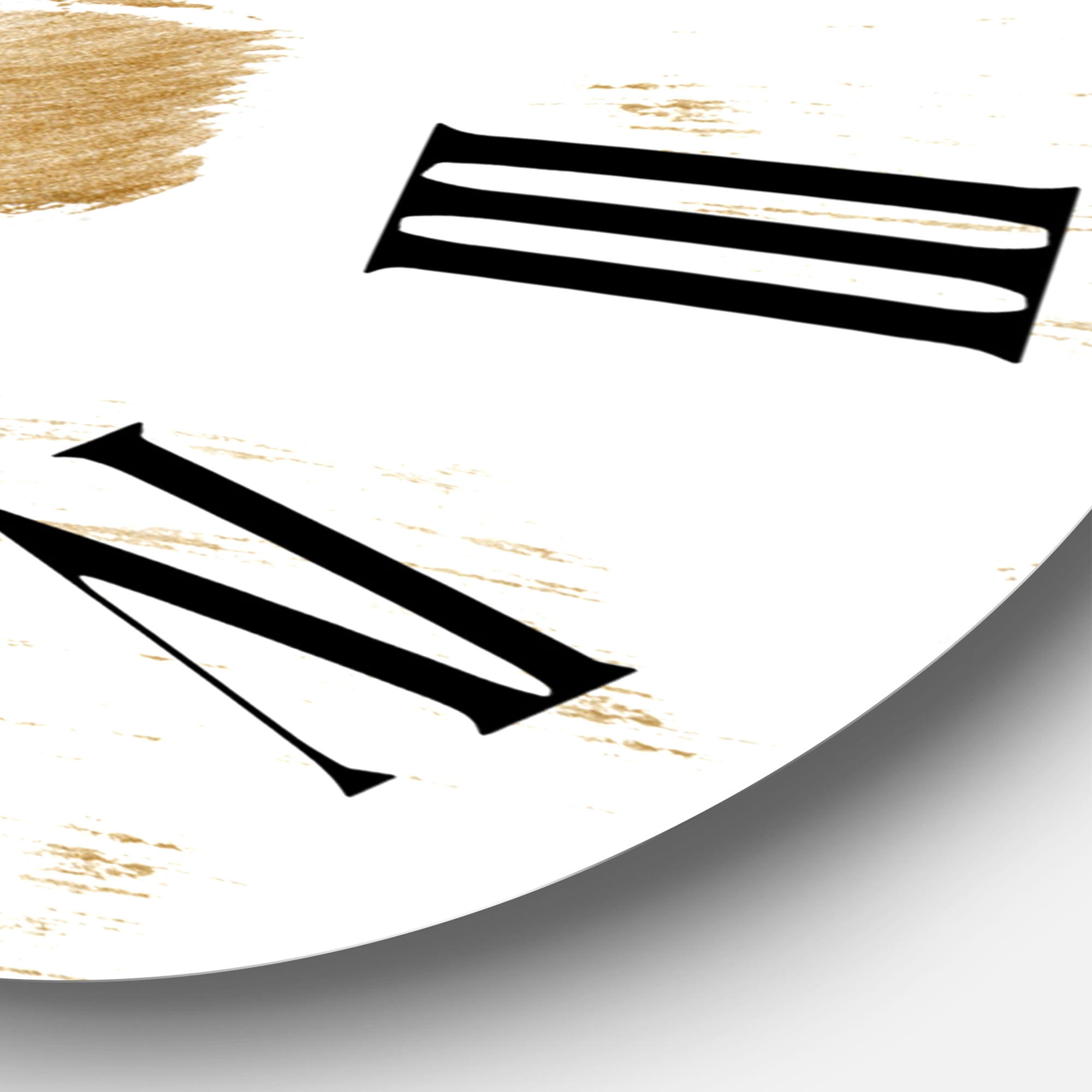 Designart 1 in Quartz Modern/Contemporary Wall Clock