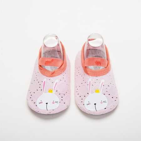 

LEEy-World Kids Shoes Baby Girls Boys Soft Toddler Shoes Toddler Walkers Shoes Cartoon Strawberry Print Princess Shoes