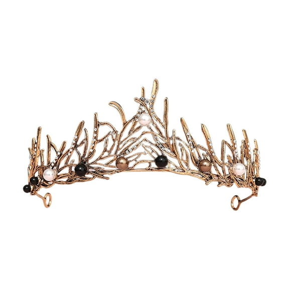 Bridal for Women - Princess Wedding with Rhinestones, Elegant Hair Band for Bride, Ballerina, Nutcracker Show, and