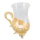thumbnail image 4 of Gold Coffee Cups European Beautifully Carved Coffee Cup Elegant Retro Zinc Alloy Teacup with Saucer for Bar Tea Table, 4 of 4