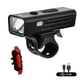 thumbnail image 4 of Fiudx Luces de Ciclismo, Faro Inteligente con Brillo Ajustable, Linterna Impermeable Recargable Tipo C, Batería de Larga Duración para Aventuras Al Aire Libre, Seguridad Nocturna, Diseño Impermeable., 4 of 6