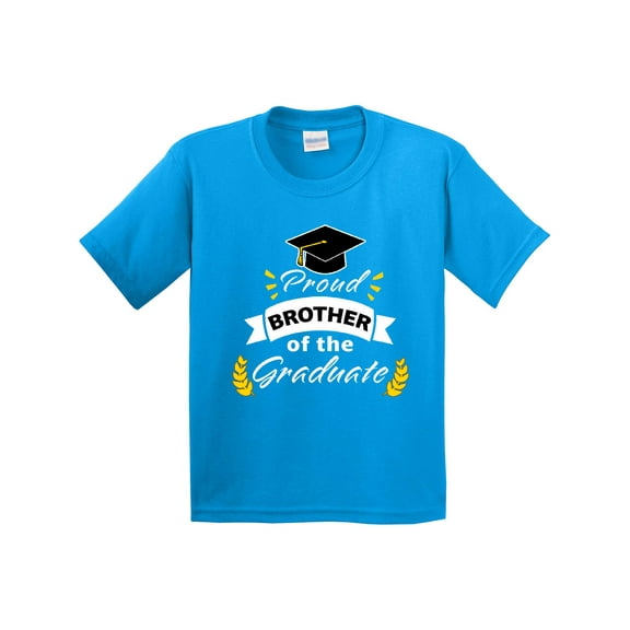 Inktastic Family Graduation-proud Brother of the Graduate Youth T-Shirt