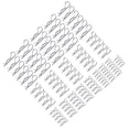 thumbnail image 4 of 100PCS Mechanical Hitch Hair R Cotter Pin Tractor Clip Assortment Set, 4 of 8