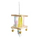 thumbnail image 1 of Swing de pájaro juguete puño colgante colgante puestos de instalación fáciles accesorios de jaula de entretenimiento de aves para hámster, 1 of 9