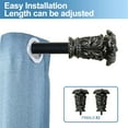 thumbnail image 2 of Urbanest Chilton Adjustable Single Drapery Curtain Rod & Hardware Set, 2 of 6