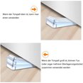 thumbnail image 3 of Tope de puerta apilable de color transparente Apuakthei de 6 piezas, 3 of 5