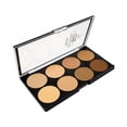thumbnail image 6 of Ruby Kisses Flawless Finish with 3D Contour Powder Makeup Palette - Multiple Contouring Options, Easy Blending, Long-lasting formula, Sculpt &Highlighting, Professional finish (Medium Dark), 6 of 7