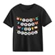 thumbnail image 4 of Blusas y camisas de manga corta con cuello redondo para niños y niñas, camisetas gráficas de manga corta, blusas con estampados bonitos para la temporada escolar., 4 of 9