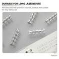 thumbnail image 2 of Yongwei 20pcs Binder Rings Spiral Coils for DIY Travel Diary Album Binding, 2 of 11