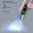 thumbnail image 3 of UV Lamp, Handheld Gel Nail Curing Light, USB Rechargeable, Touch Control, 2 Timing Options, 400mAh Battery for Manicure, 3 of 7