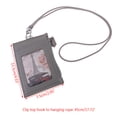 thumbnail image 5 of Women Business Card Holder Wallet Men PU Leather ID Cards Holders Case Neck Strap Lanyard Ladies Fashion Mini Slim Wallets, 5 of 16
