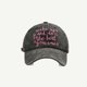 thumbnail image 1 of Gorra de béisbol con visera para mujer, gorro con visera, suave, ajustable, cara pequeña, color rosa, 1 of 4