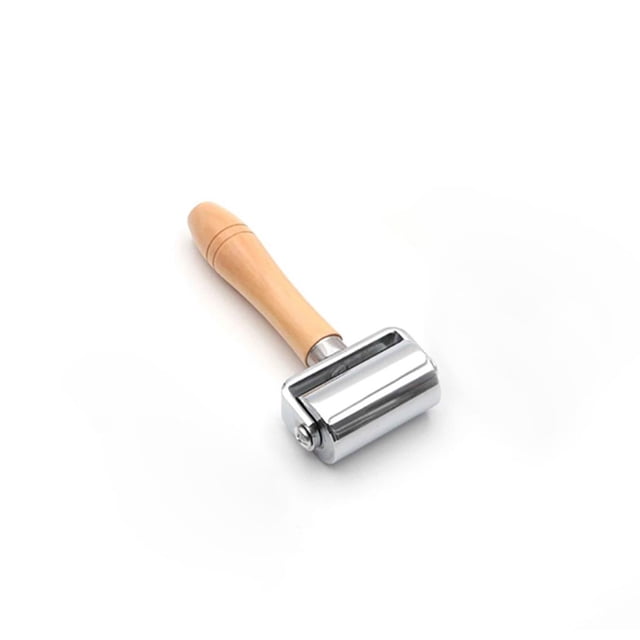 Bearachild Herramientas de cuero para bricolaje, rodillos de cuero con mangos de madera, rueda rodante de cuero, bordeadora de ajuste de cuero Conjuntos de muebles de dormitorio No.2 Bearachild HA025966-02