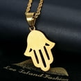 thumbnail image 5 of NEGS 18K Gold Plated Evil Eye Fatima Hamsa Hand Egyptian Pendant 24'' Chain Amulet Stainless Steel Necklace for Men Women, 5 of 7