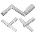 thumbnail image 4 of Miangastore 3 Pcs Touches de Réglage de Tambour Ensemble de Clés de Réglage Outils de Réparation Argent, 4 of 8