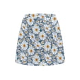 thumbnail image 2 of Uorisango Cute Daisy Women's Active Performance Skort Washable Golf Athletic Activewear Skorts Comfortable Polyester Spandex Fabric Versatile Outing Wear for Women Size XS, 2 of 7