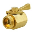 thumbnail image 4 of Heavy Duty Brass Garden Hose Shutoff Valve 3/4 Inch, 4 of 6