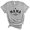 Grey, variant on Heart Mamacita Shirt Unisex Large White