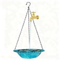 thumbnail image 2 of Tap-Mounted Decorative 30cm Water Pipe Bird Bath Vintage-Style Outdoor Faucet Ornament Rust-Proof Weather-Resistant Garden Birdbath Easy to Install and Clean, 2 of 5