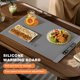 thumbnail image 5 of Plato Calentamiento Alimentos Mat Bandeja Electric Silicona Enrollado Con Temperatura Ajustable Temporizador para Reuniones Fiestas, 5 of 9