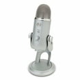 thumbnail image 2 of Blue Microphone Yeti USB Microphone (Silver) with Knox TX-100 Headphones, Boom Arm and Pop Filter, 2 of 13