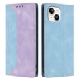 thumbnail image 2 of Funda FOXDOCK para iPhone 13 Mini de Cuero Premium Bicolor con Ranuras RFID, Carcasa Tipo Billetera Antigolpes y Soporte Plegable, 2 of 6