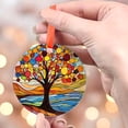 thumbnail image 4 of Abstract Mosaic Flying Christmas Ornament, Ceramic/Acrylic Ornament, Mother’s Day Keepsake, Valentine’s Day Decor, Festival Gift Ornament, Commemorative 2025, 4 of 5