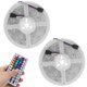 thumbnail image 3 of Tira de luz WiFi IP65 300LED RGB lámpara de cuerda que cambia de color regulable decoración al aire libre 12V EE. UU. 100-240V, 3 of 10