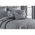 thumbnail image 2 of Chezmoi Collection Paisley 9 Piece Comforter Sets, California King with Shams, Bed Skirt, Pumpkin Cushion, 2 of 4