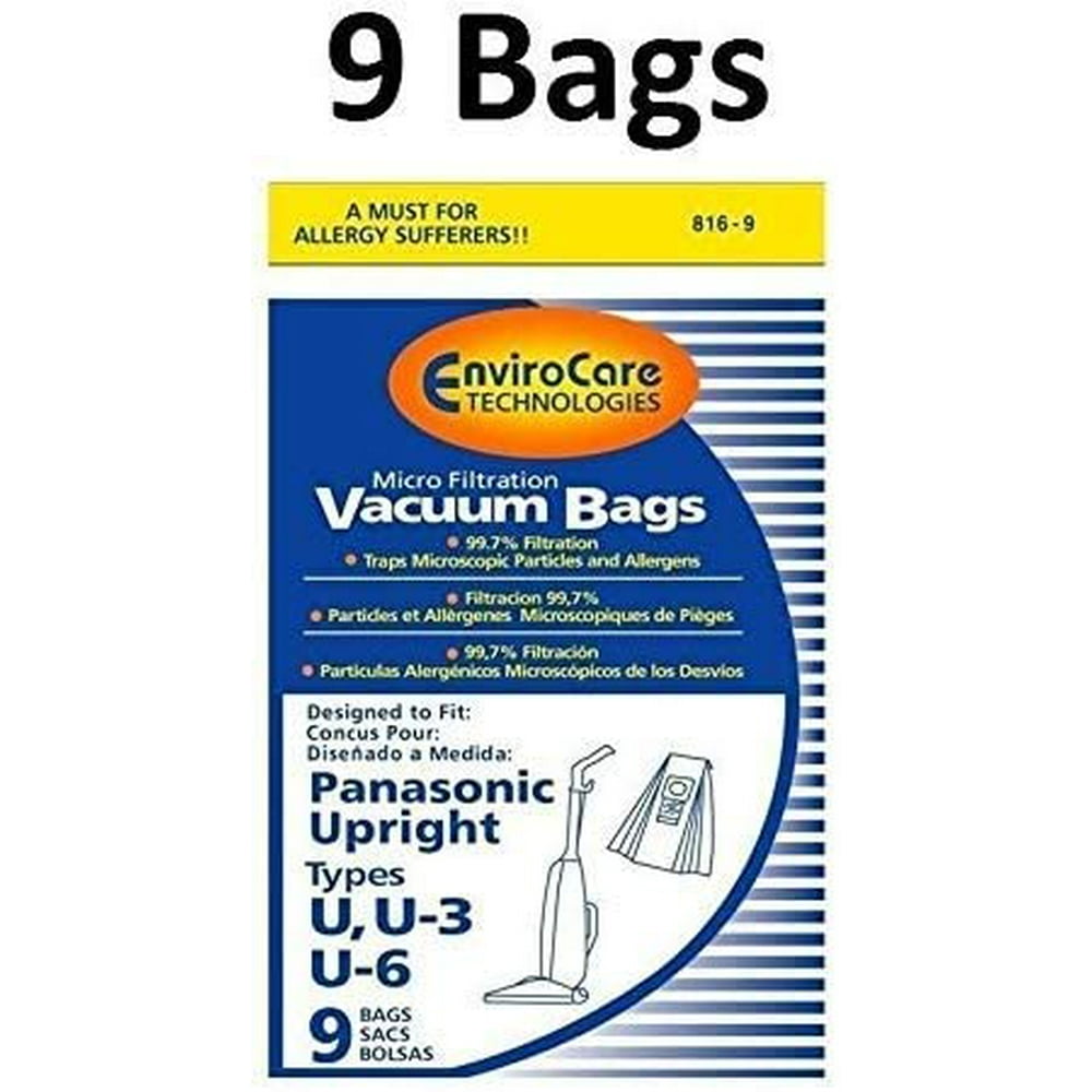 Replacement Part For Panasonic Vacuum Cleaner Bags Type U, U3, U6
