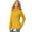 Yellow, variant on Irish Aran Vented Roll Neck Sweater 100% Soft Merino Wool Cable Knitted Women's Pullover Made in Ireland by Aran Woollen Mills