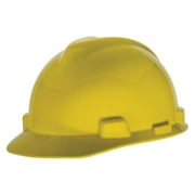 Msa Safety Hard Hat,Type 1, Class E,1-Touch,Yellow 10057443