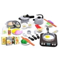 thumbnail image 1 of 36PCS Kitchen Pretend Playset Light Sound Kitchen Cooking Toy Cookware Playset, 1 of 10