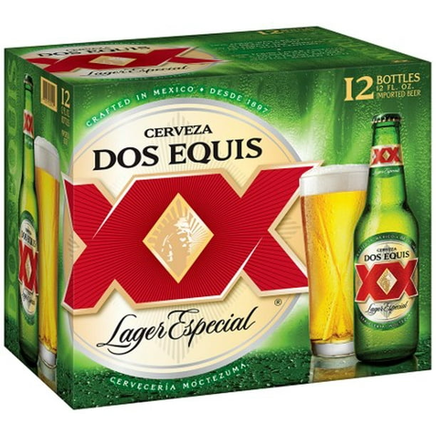Dos Equis Lager Especial Mexican Beer, 12Pack 12 Oz. Bottles Walmart