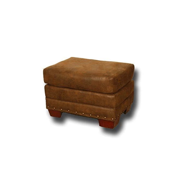 American Furniture Classics Model 8500-20 Buckskin Ottoman
