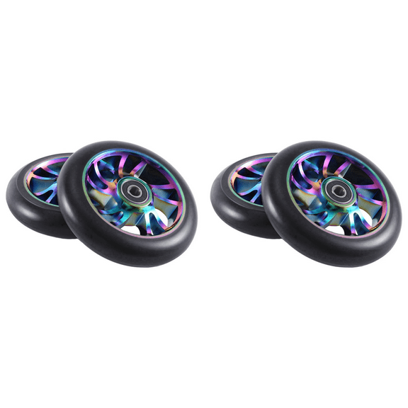 4Pcs 110 mm Colorful Aluminium Stunt Scooter Wheels Aluminum Wheel Accessories