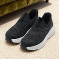 thumbnail image 5 of Men Women Slip On Running Shoes Unisex Adult Lightweight Breathable Flying Woven Mesh Walking Sneakers Non Slip Cushioned Casual Trainers for Daily Wear Outdoor Workout, 5 of 7