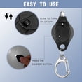 thumbnail image 3 of MesaSe 50 Packs Mini Keychain Flashlight Small LED Key Ring Light Torch Bright Keychain Light Tiny LED Lights Keychain Light  Black Shell, 3 of 5