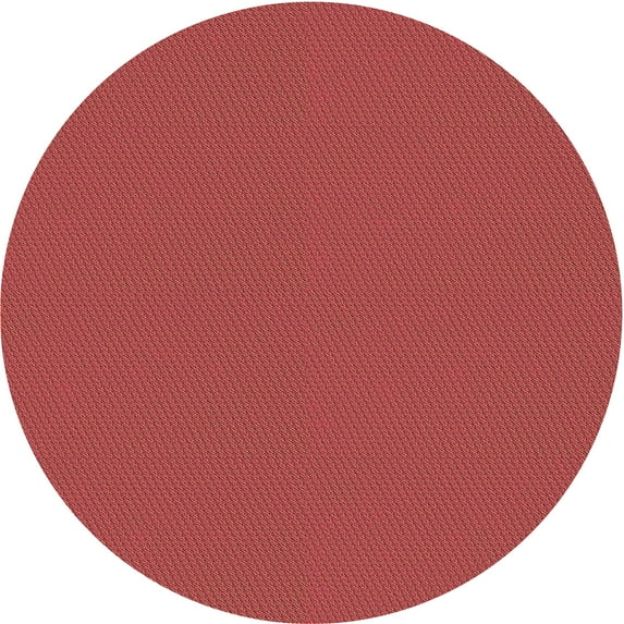 Ahgly Company Indoor Round Patterned Crimson Red Area Rugs, 6' Round
