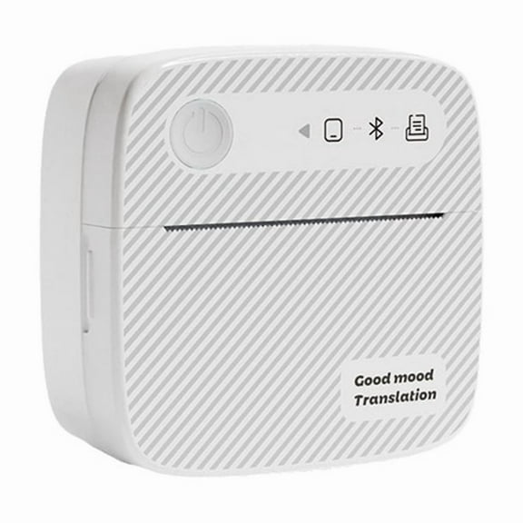 Label Maker Machine with Tape Portable Bluetooth Printer Inkless Labeler for Home Kitchen School Office