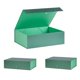 thumbnail image 1 of Caja de regalo PLINJOY extra grande, verde, 42 x 36 x 14 cm, paquete de 3, 1 of 7